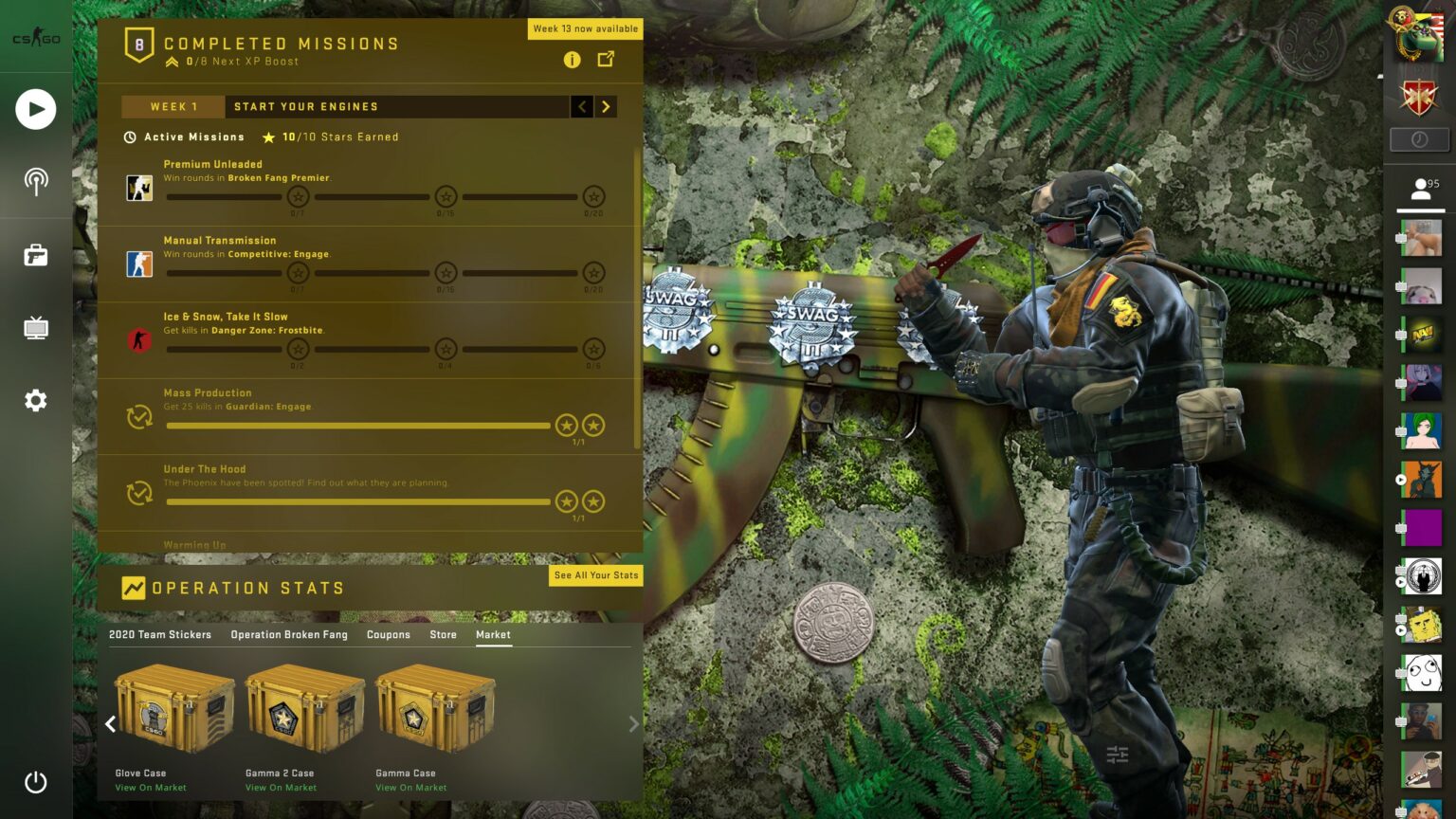 Ak47 SWAG CSGO Panorama UI Background Free Download CSGO.RED