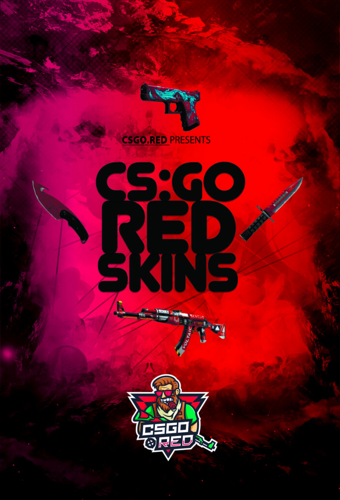 CSGO RED SKINS COLLECTION