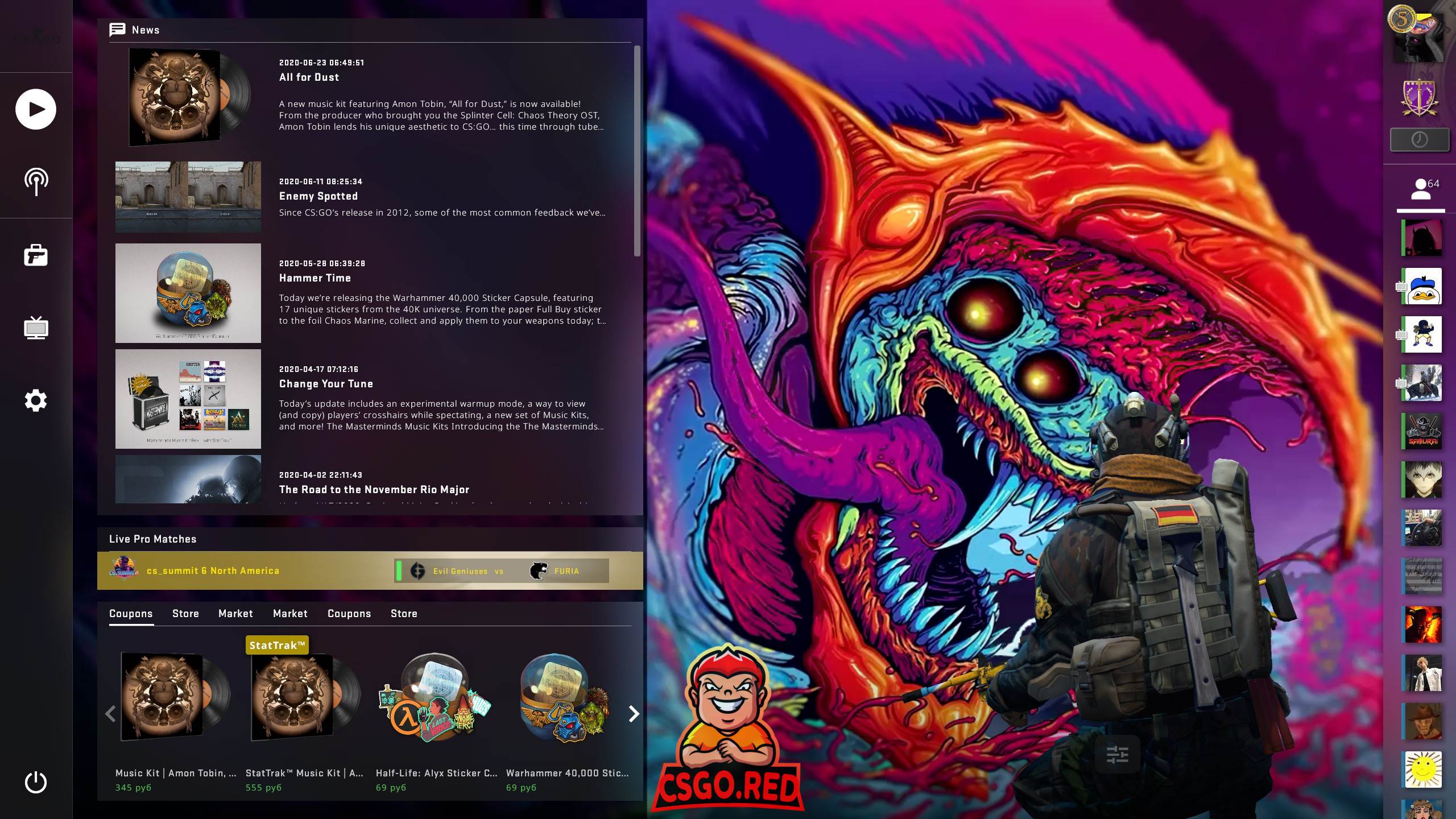 Hyper Beast Panorama UI